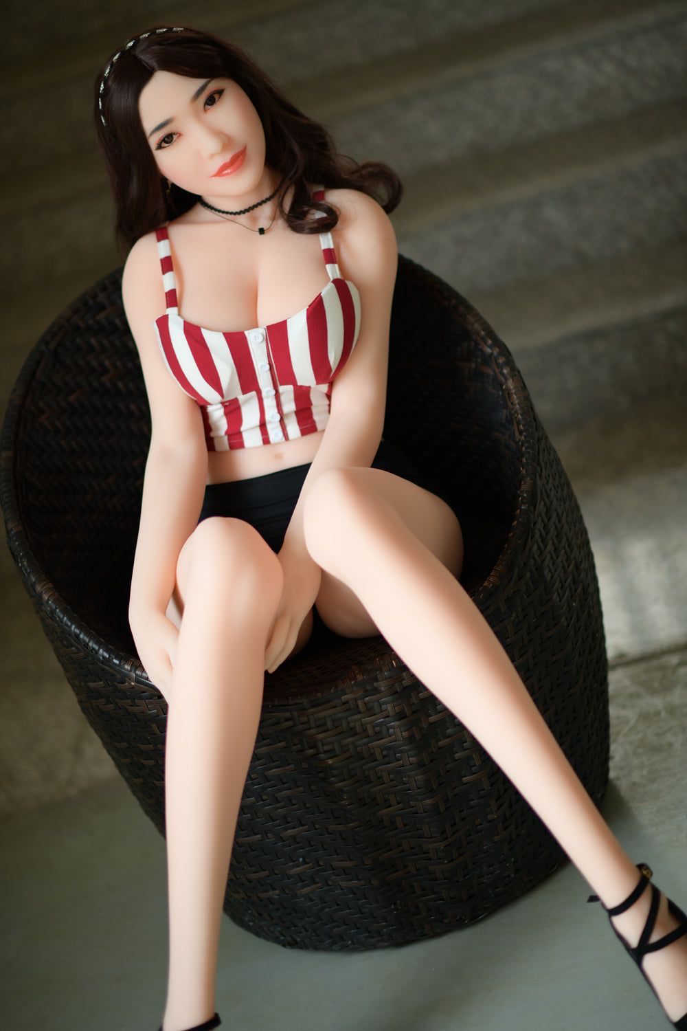 Amber poupée sexuelle (HRDoll Bonnet D 165 cm #38 TPE)