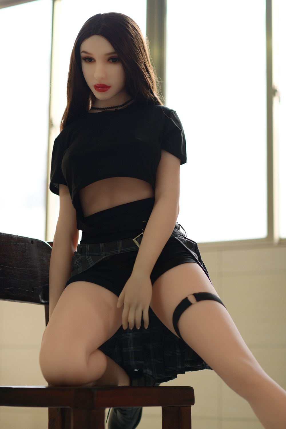 Stéphanie poupée sexuelle (HRDoll Bonnet D 165 cm #39 TPE)