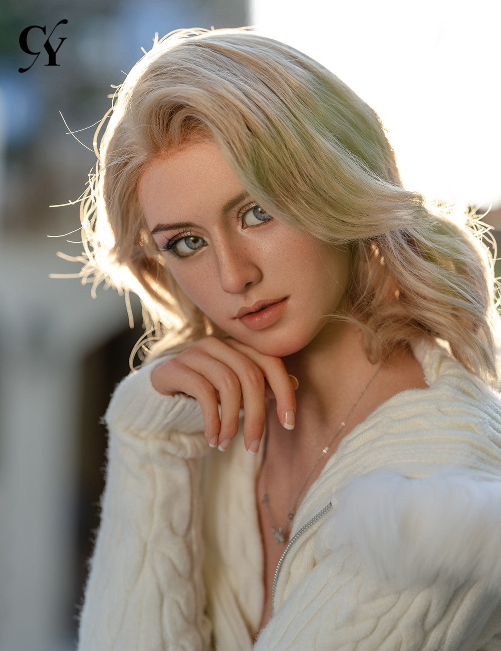 Gänseblümchen sexpuppe (TOP CYDOLL 176cm E-cup TPE+Silikon)