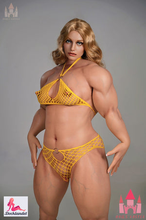 Stella är en 160 cm lång riktigt biffig sexdocka. Troligen den grövsta kvinnliga sexdockan i världen! För dig som gillar stora muskulösa kvinnor är detta den perfekta dockan. Kali har en väldigt stor klitoris och små bröst (storlek B-kupa). Att Stella har så stor klitoris kan ha att göra med hennes extra aktiva livsstil i gymmet, men det skulle också kunna vara så att Kali föddes som hermafrodit med naturligt stor klitoris. Rörlig käke och verklig mun (ROS) ingår i dockans pris.&nbsp;