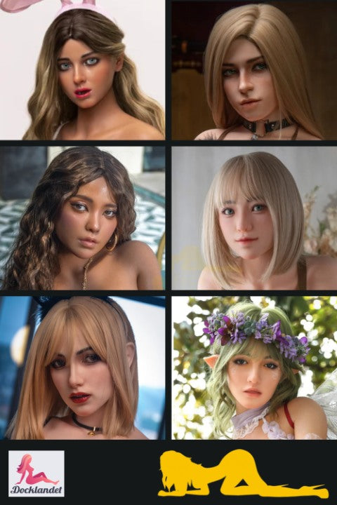 Tête supplémentaire (Irontech Doll Silicone d'origine)