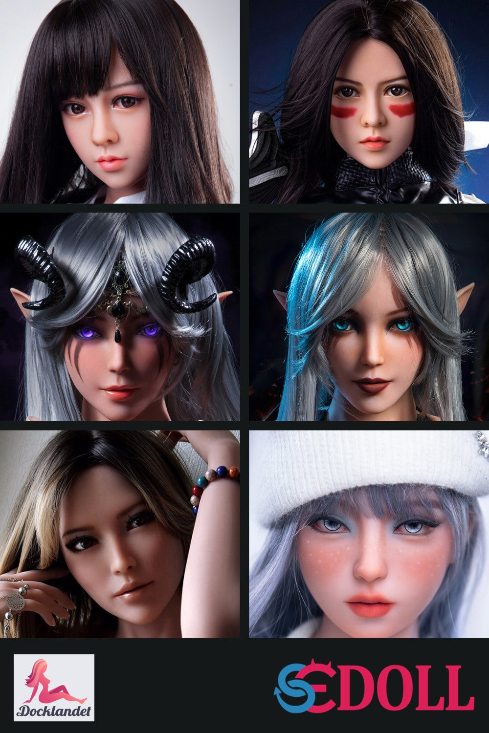 Tête supplémentaire (SE-Doll TPE d'origine)