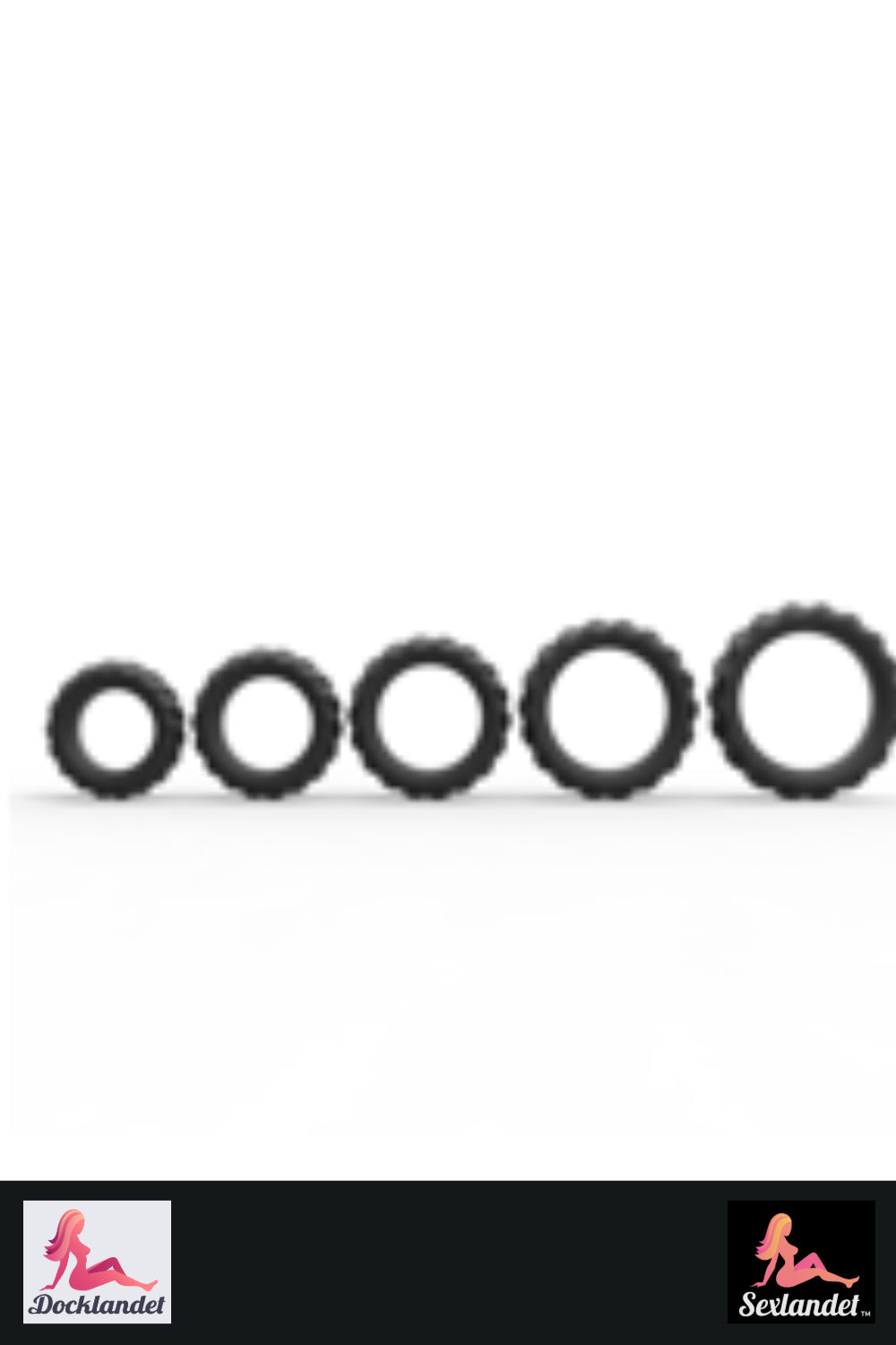 Penis Rings Silicone (5 pacchetto)