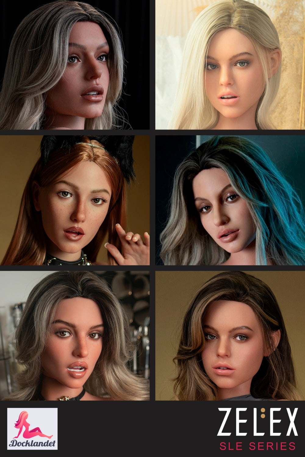 Testa extra (Zelex Doll Sle silicone originale)