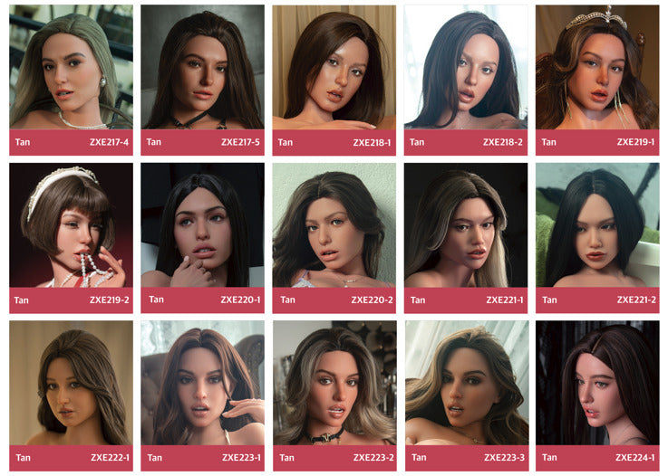 Extra head (Zelex Doll SLE silicone Original)