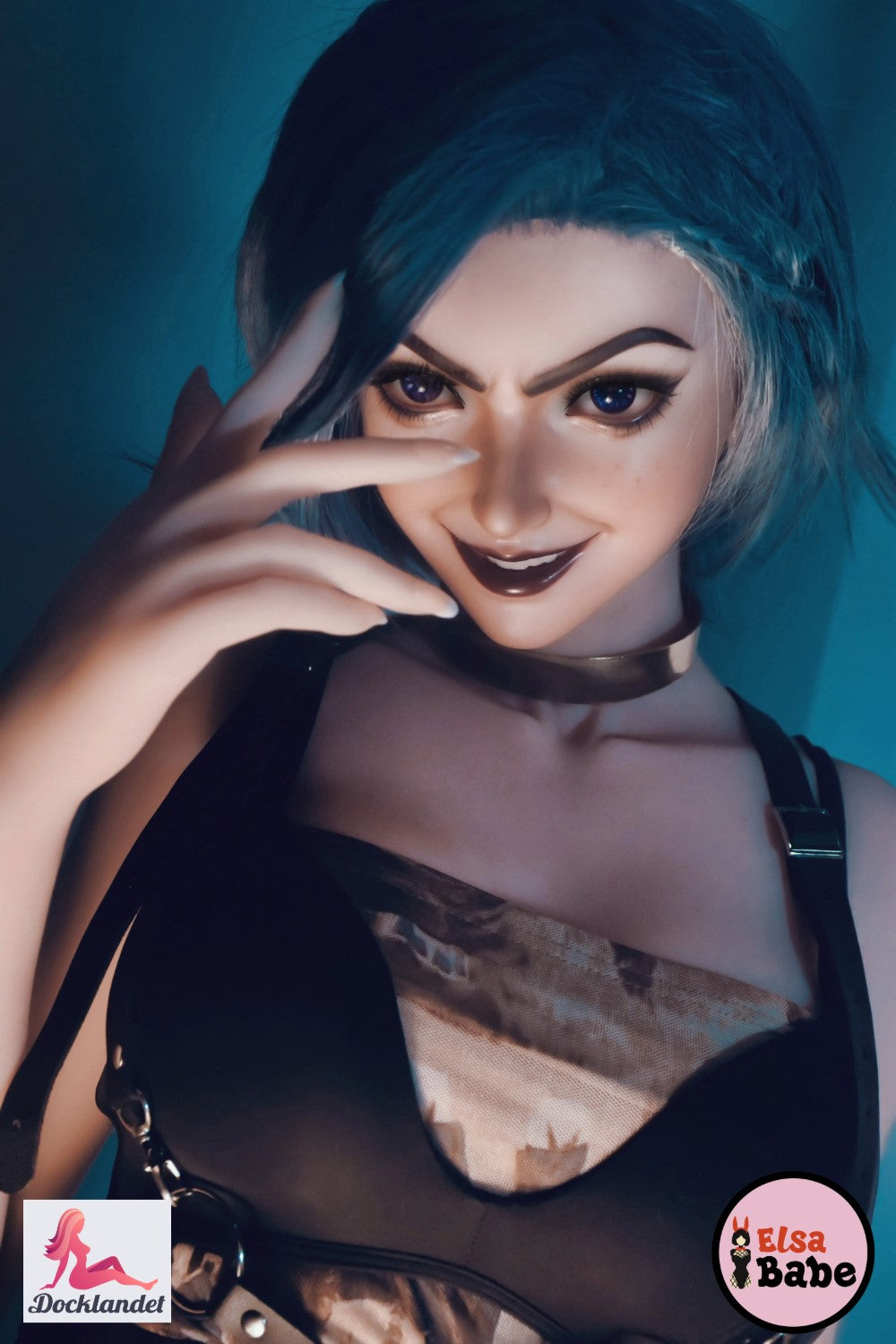 Kinsley Clark bambola del sesso (Elsa Babe 165 cm AHC007 Silicone)