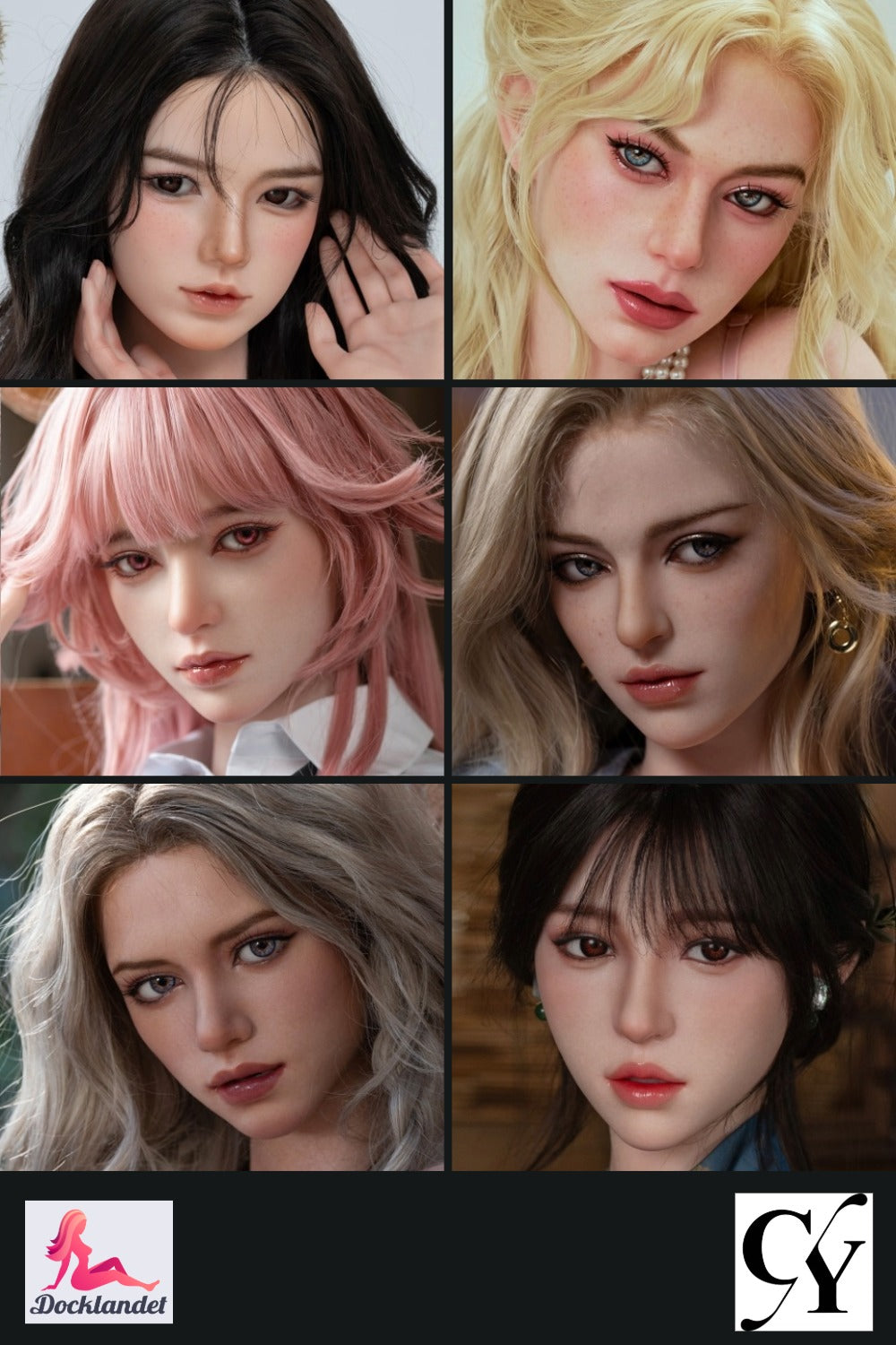 Tête supplémentaire (TOP-CYDoll Silicone d'origine)