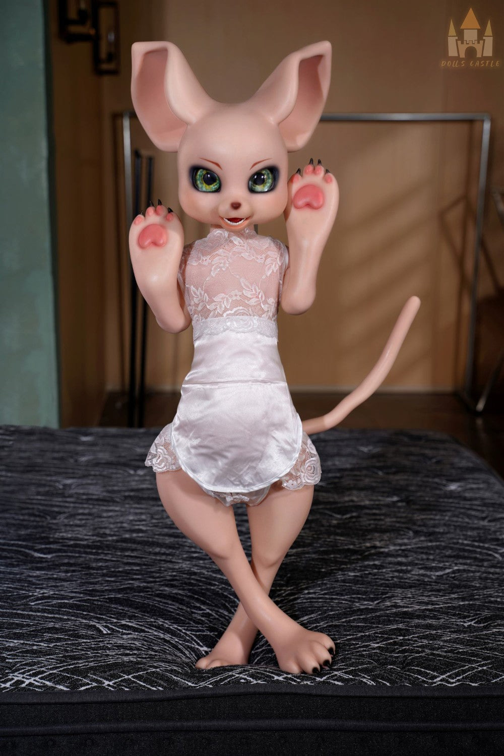 Cream Mouse Sexdocka (Dolls Castle 100cm A-Kupa #SZ17 Silikon)