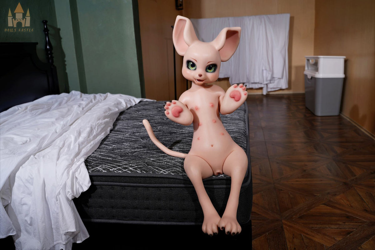Cream Mouse Sexdocka (Dolls Castle 100cm A-Kupa #SZ17 Silikon)