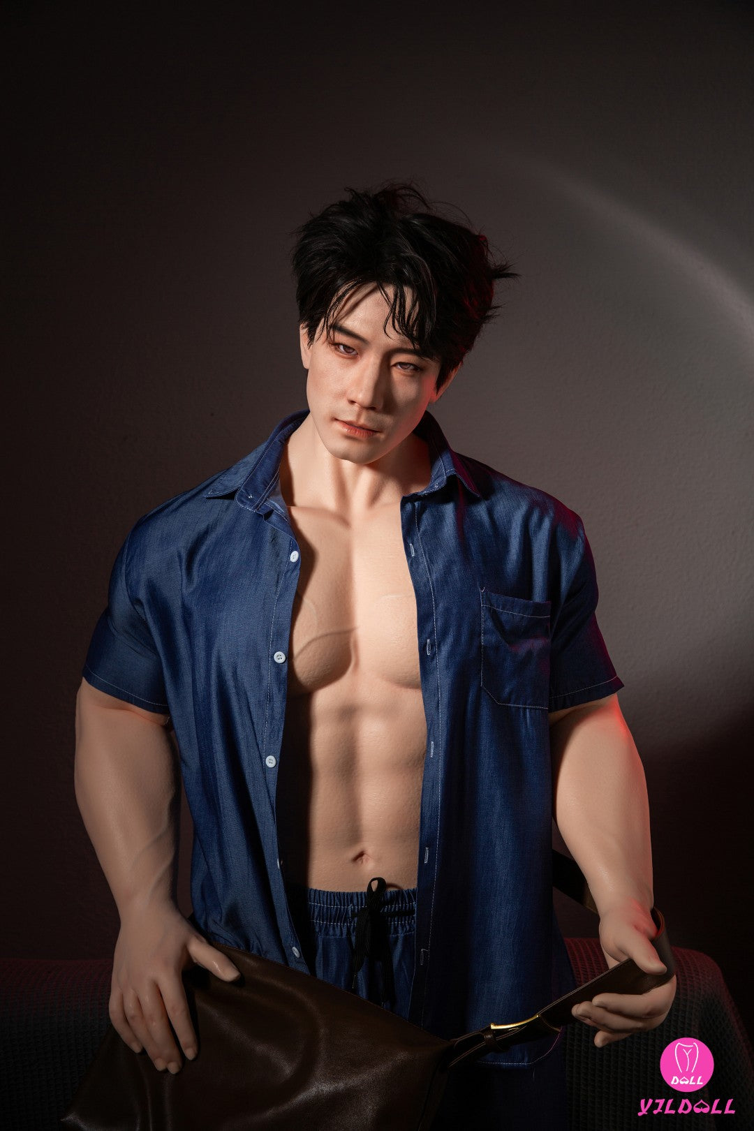 Frank bambola del sesso maschile (YJL Doll 175 cm MD023 Silicone Pro)