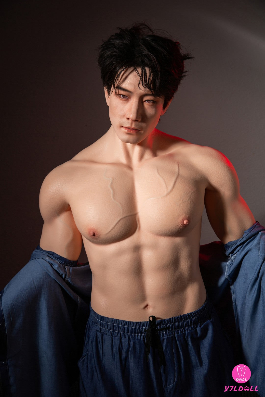 Frank bambola del sesso maschile (YJL Doll 175 cm MD023 Silicone Pro)