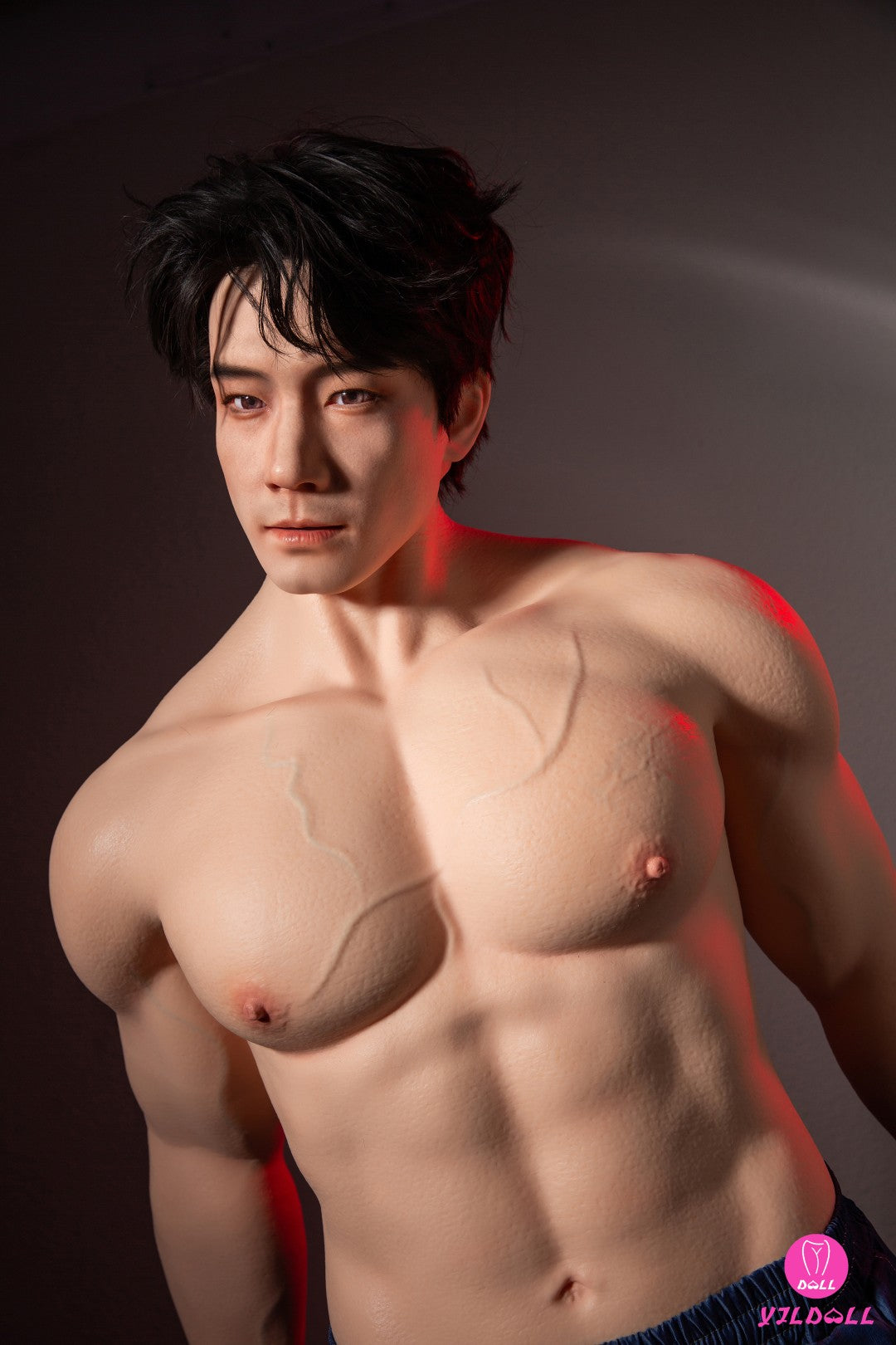 Frank bambola del sesso maschile (YJL Doll 175 cm MD023 Silicone Pro)
