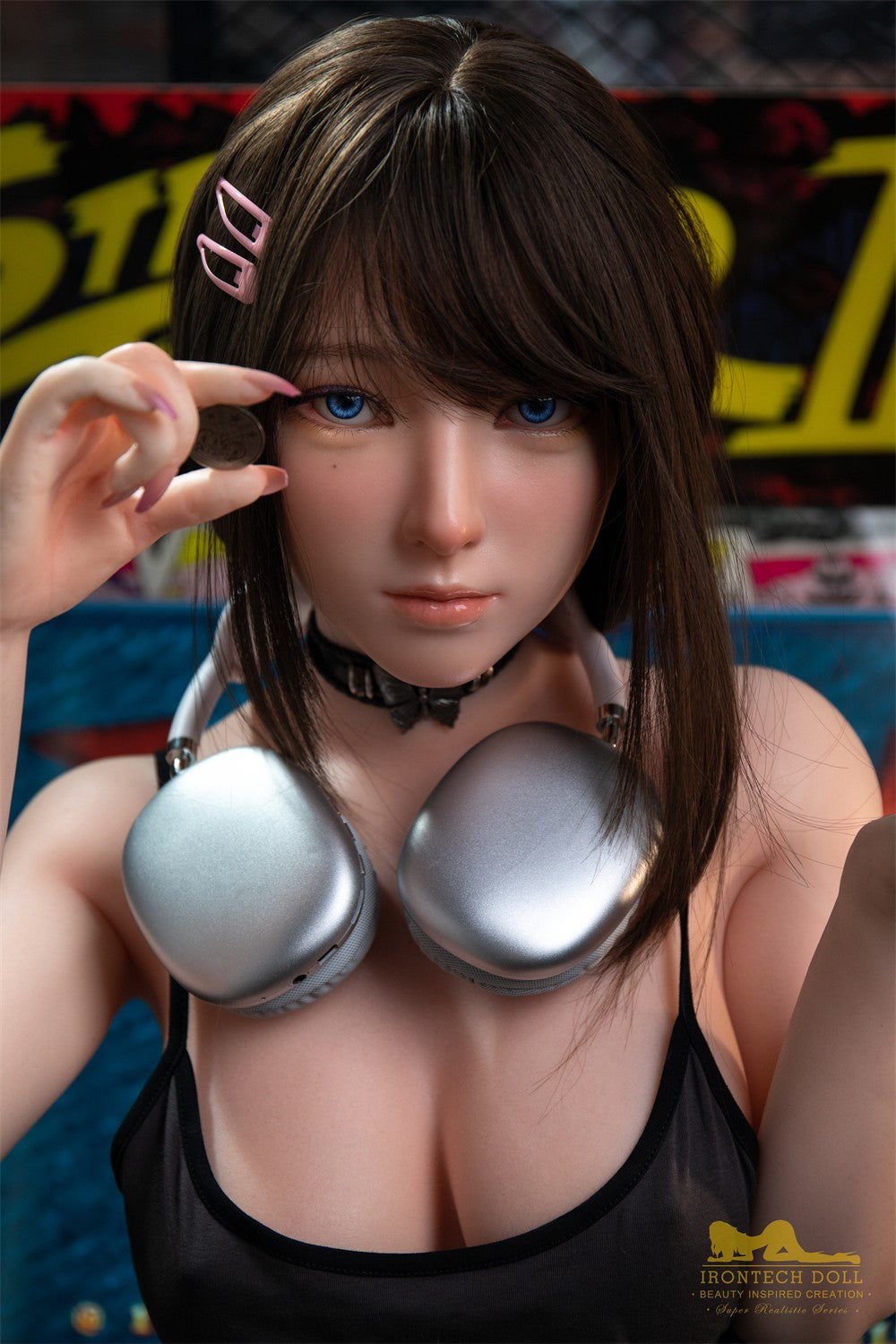 Bambola del sesso Himari (Irontech Doll 148 cm Plus E-Kupa S24 Silicone)
