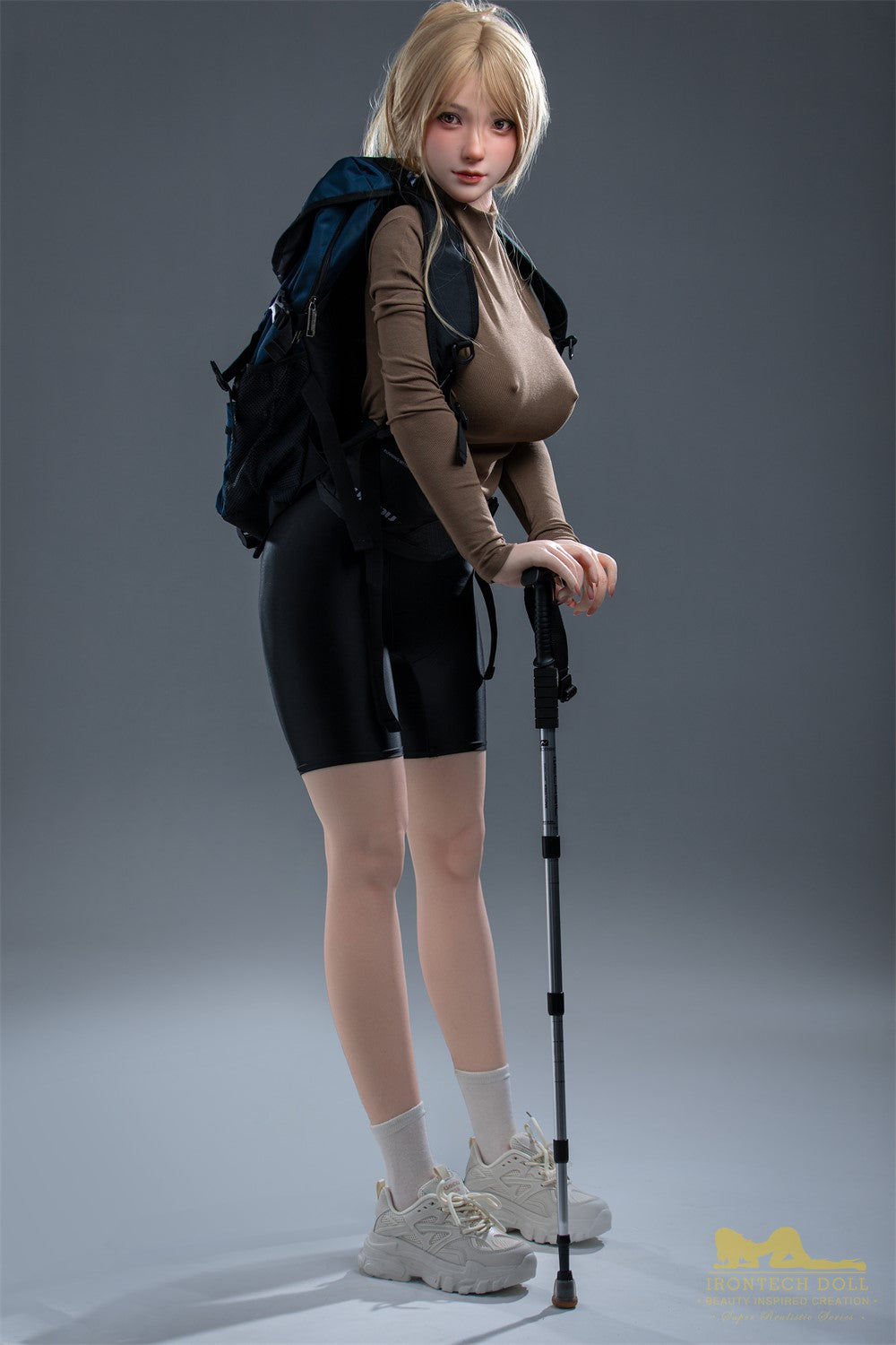 Bambola del sesso del gattino (Irontech Doll 165 cm Coppa F S32 in silicone)