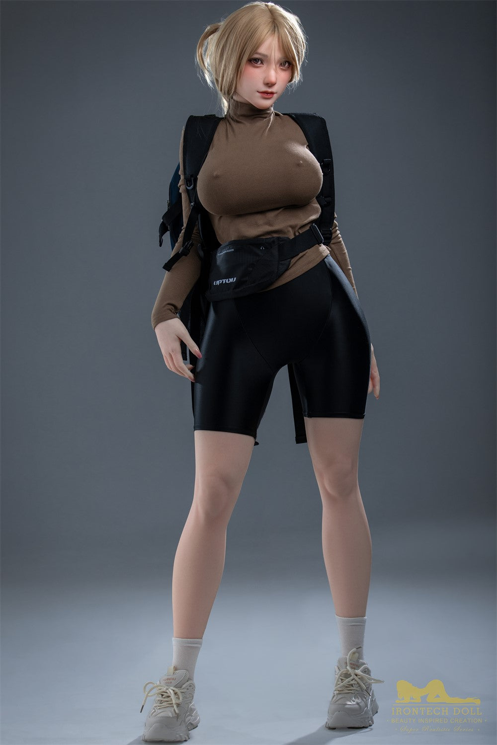 Bambola del sesso del gattino (Irontech Doll 165 cm Coppa F S32 in silicone)