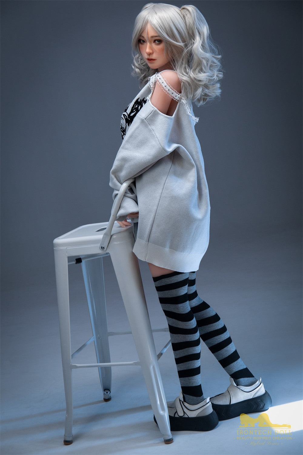 Kimmy bambola del sesso (Irontech Doll Coppa F S10 TPE+silicone da 154 cm)