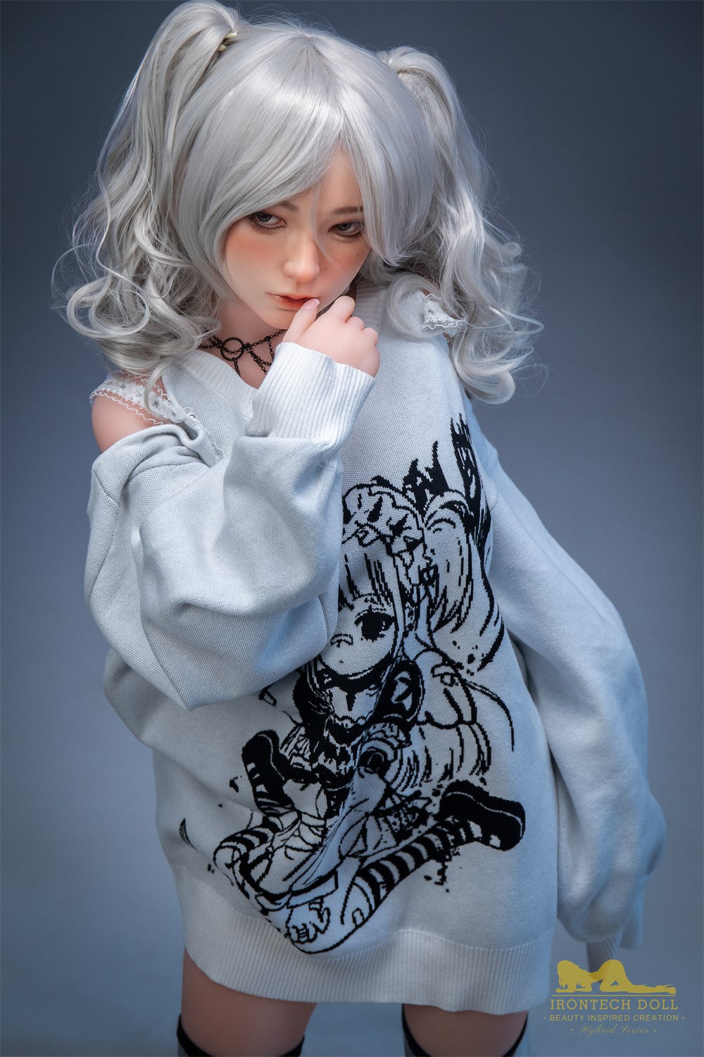 Kimmy bambola del sesso (Irontech Doll Coppa F S10 TPE+silicone da 154 cm)