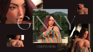 Bambola di sesso ginny (Climax Doll Pro 155cm d-kupa tpe+silicone) EXPRESS