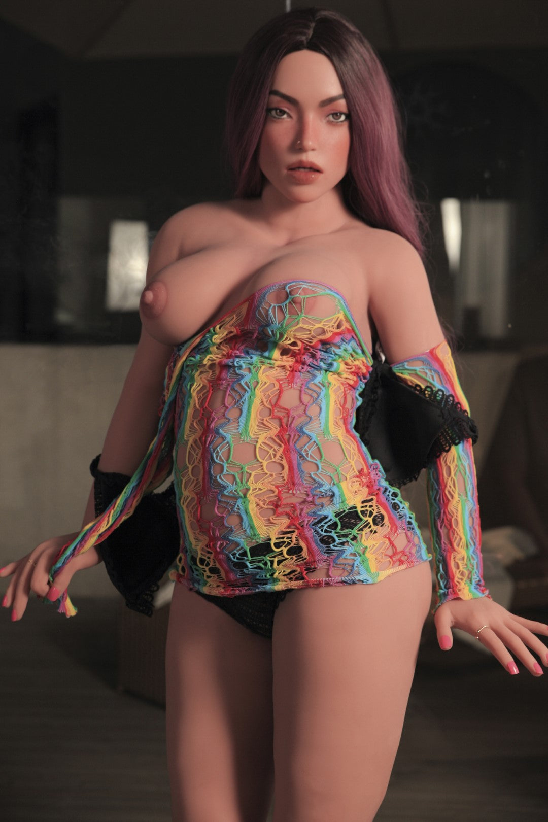 Bambola di sesso ginny (Climax Doll Pro 155cm d-kupa tpe+silicone)