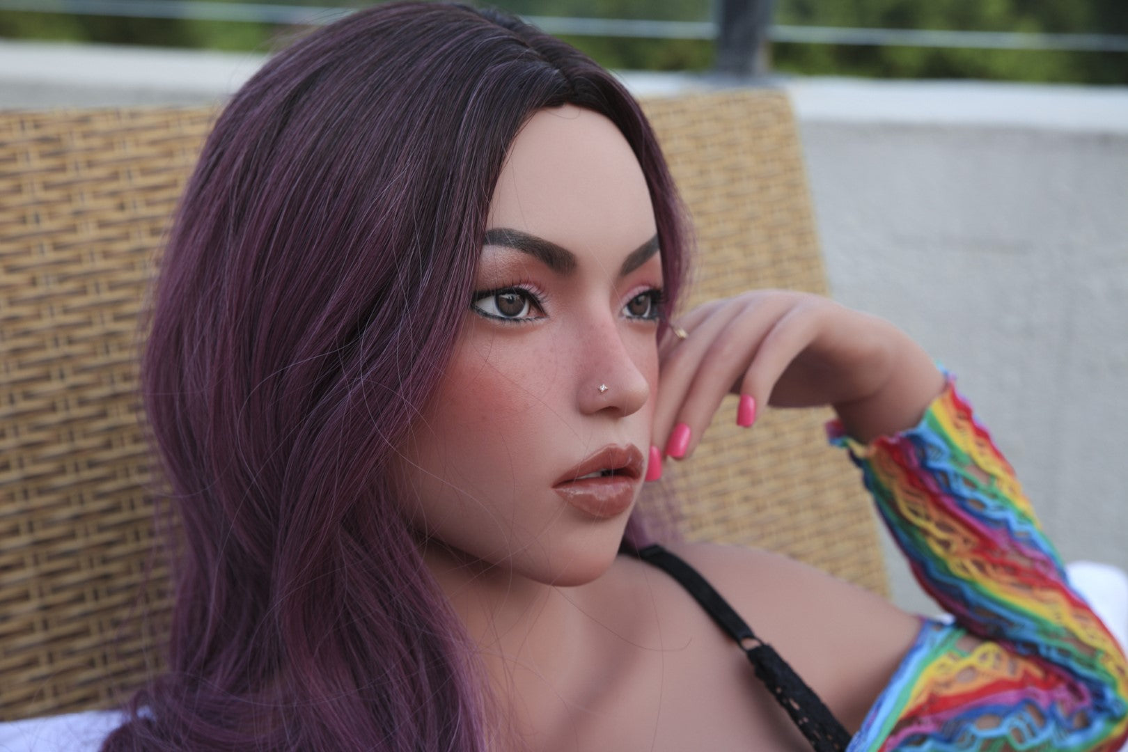 Bambola di sesso ginny (Climax Doll Pro 155cm d-kupa tpe+silicone)