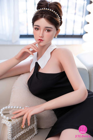 Adeline poupée sexuelle (YJL Doll 168cm e-top # 383 Silicone)