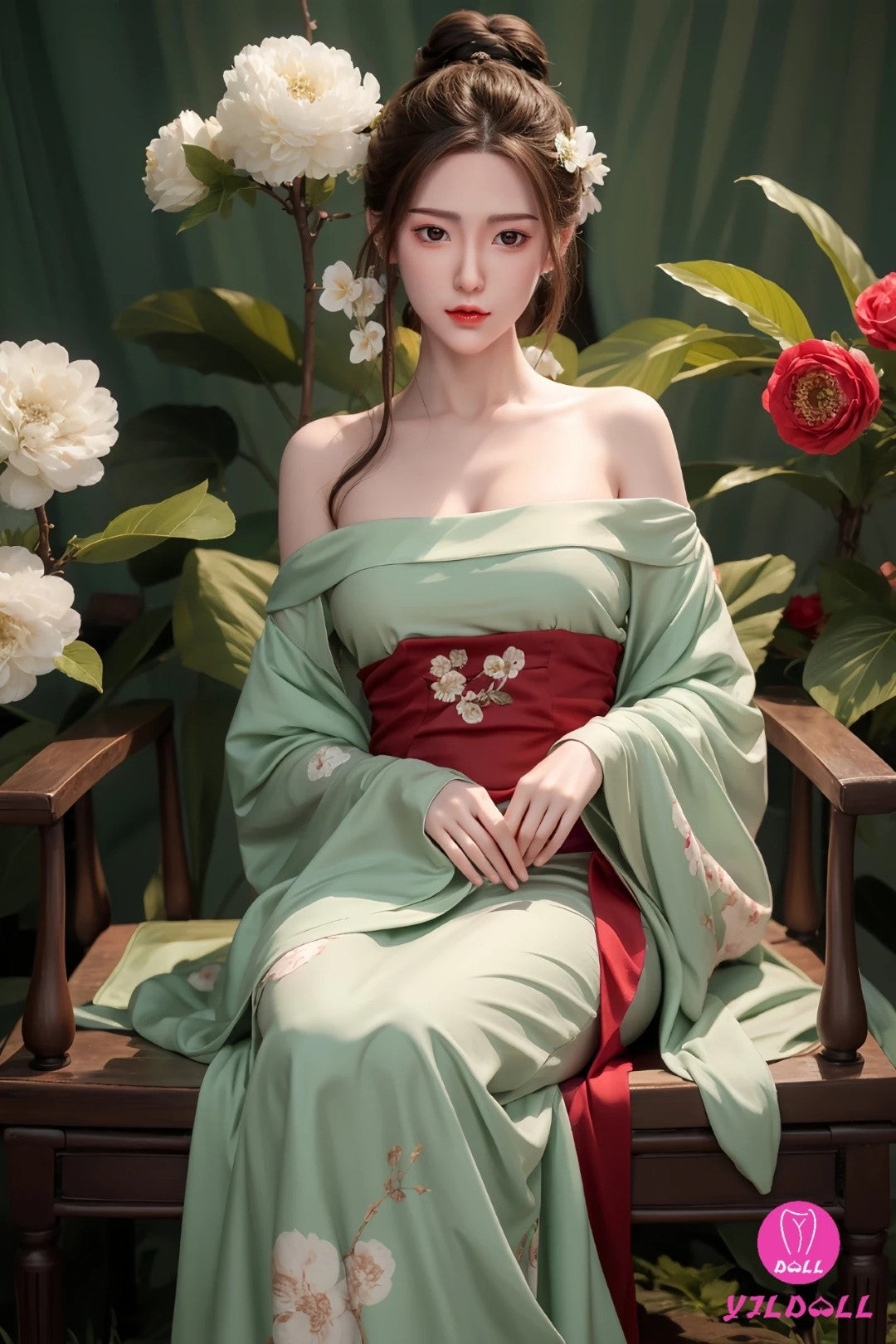 Putain de Jing poupée sexuelle (YJL Doll 165cm Bonnet D #449 Silicone)