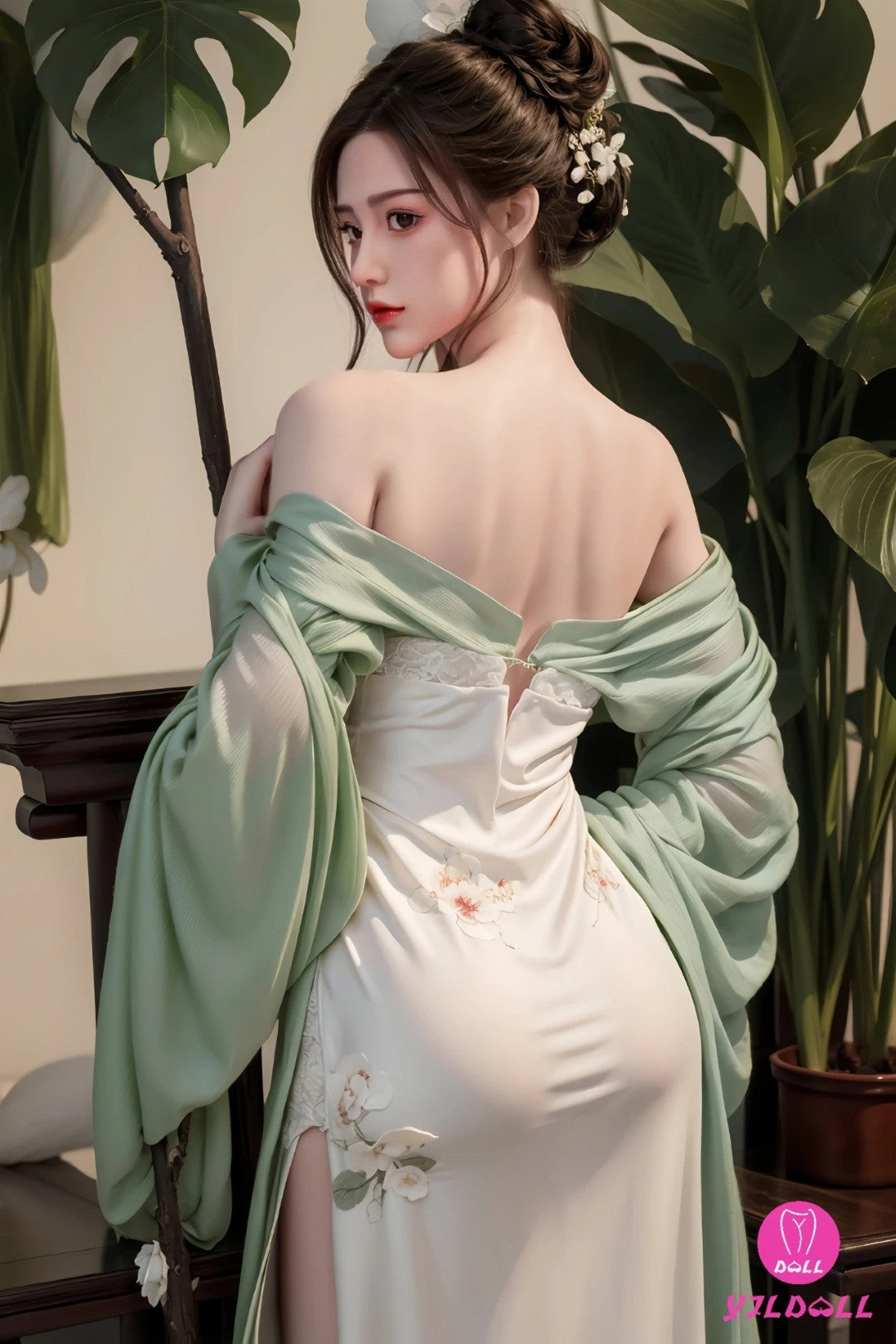 Putain de Jing poupée sexuelle (YJL Doll 165cm Bonnet D #449 Silicone)