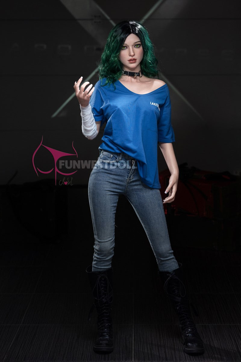 Alexa poupée sexuelle (FunWest Doll 157cm Bonnet D #045S Silicone)