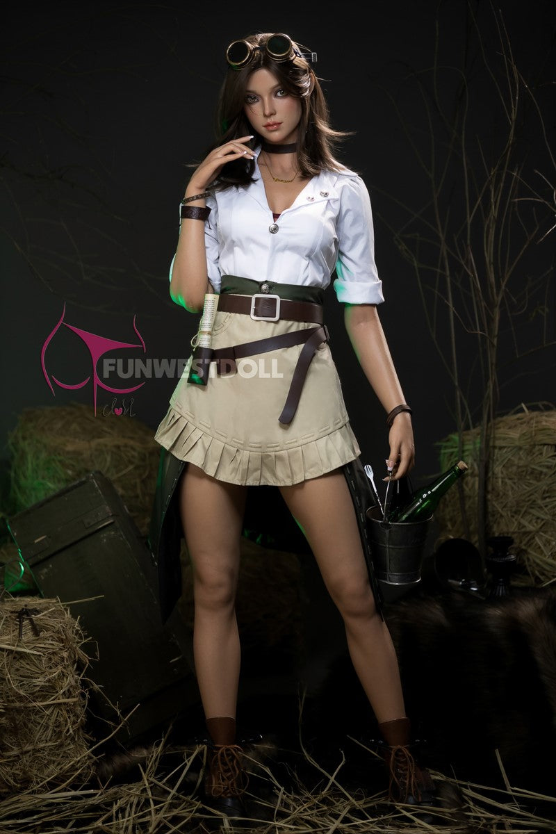 Lexie sexpuppe (FunWest Doll 168cm D-cup #026S RST Silikon) EXPRESS