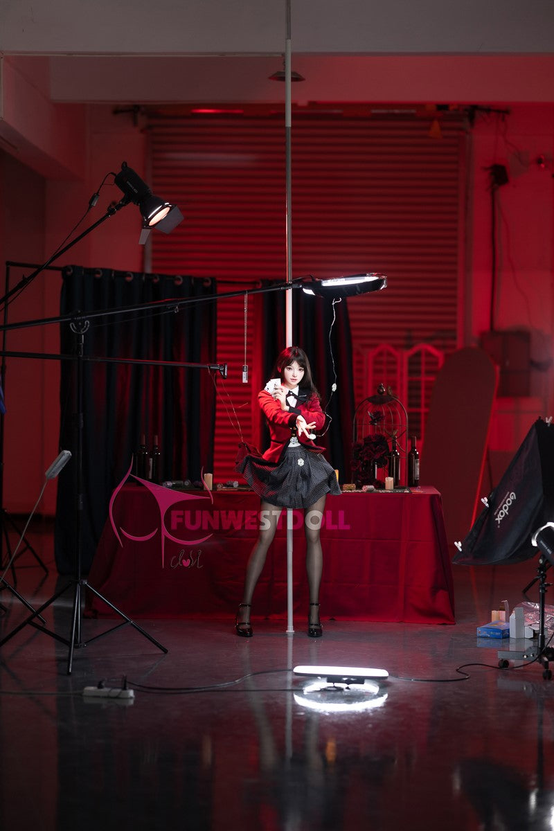 Yumeko Jabami bambola del sesso (FunWest Doll 159 cm Coppa A #038S Silicone)