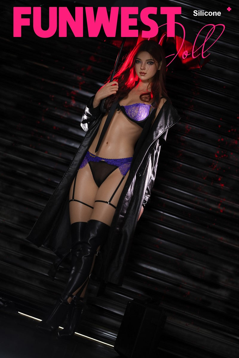 Lexie poupée sexuelle (FunWest Doll Bonnet D 168 cm #026S RST Silicone)