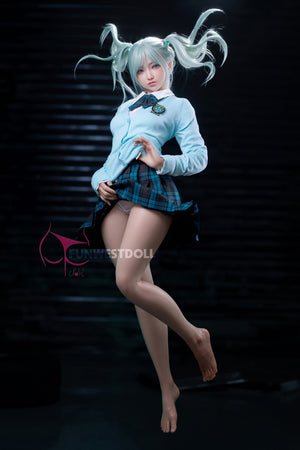 Hatsune Miko sexpuppe (FunWest Doll 159 cm a-cup #041S Silicon)