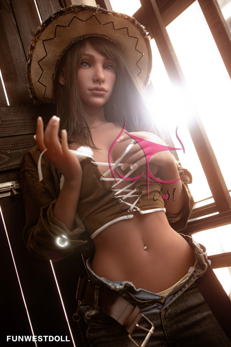 Chyna poupée sexuelle (FunWest Doll Bonnet C 158 cm #021 TPE)