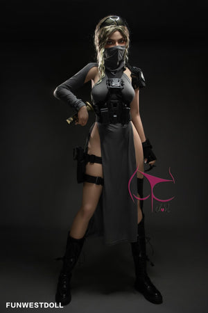 Lexie poupée sexuelle (FunWest Doll 165cm C-Cup # 026 TPE)