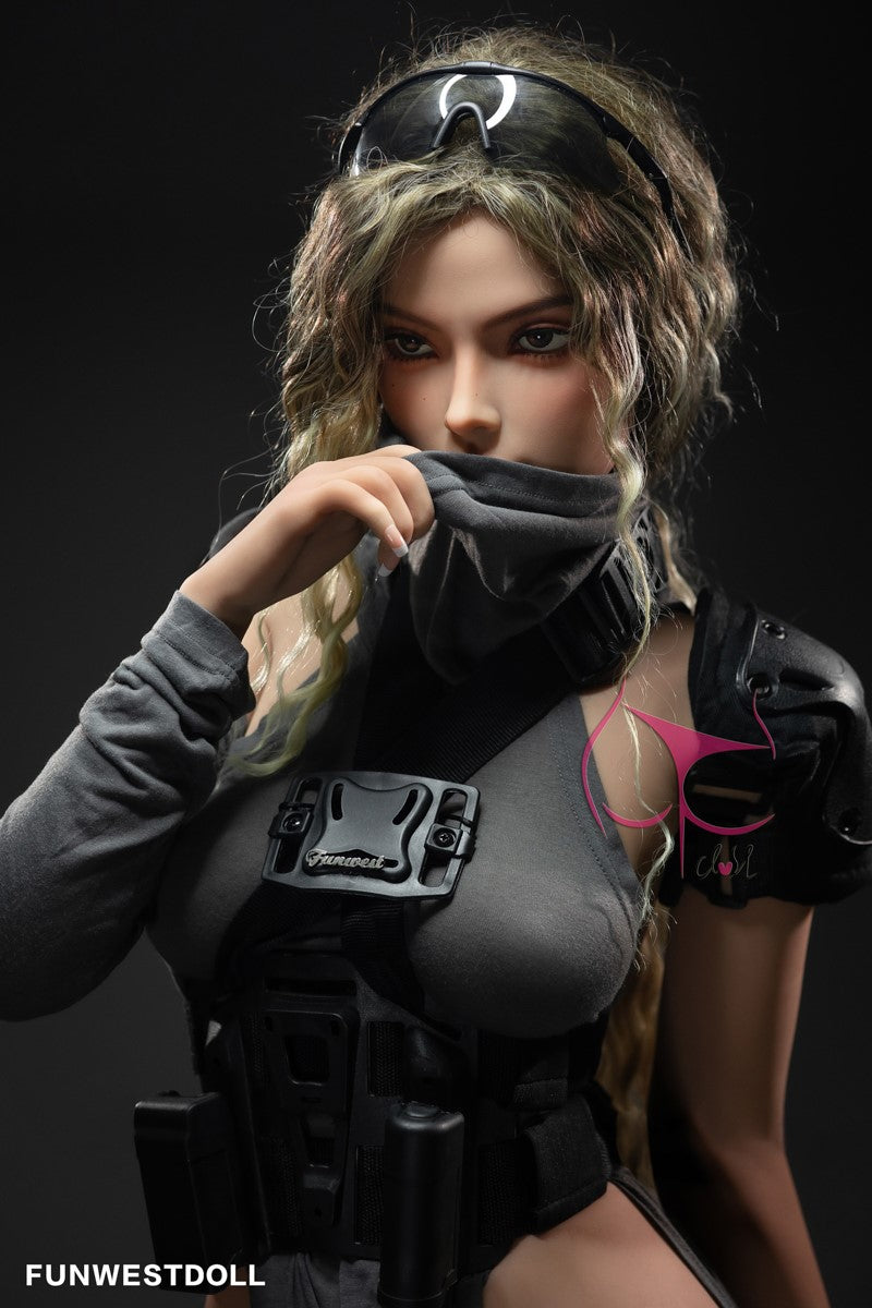 Lexie poupée sexuelle (FunWest Doll Bonnet C 165 cm #026 TPE)