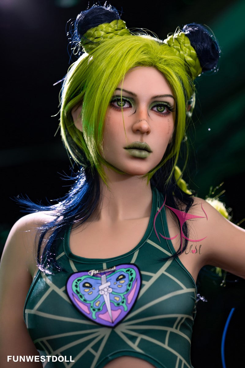 Jolyne poupée sexuelle (FunWest Doll 159cm A-Cup # 033 TPE)