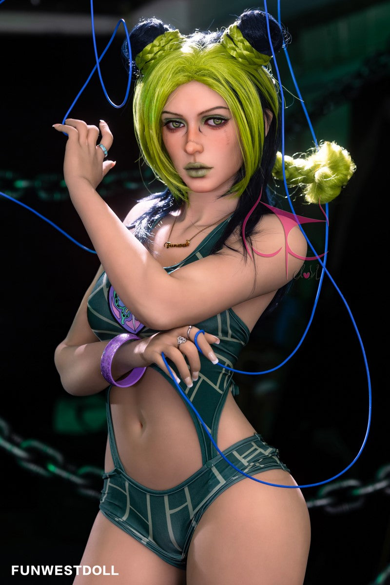 Jolyne poupée sexuelle (FunWest Doll 159cm A-Cup # 033 TPE)