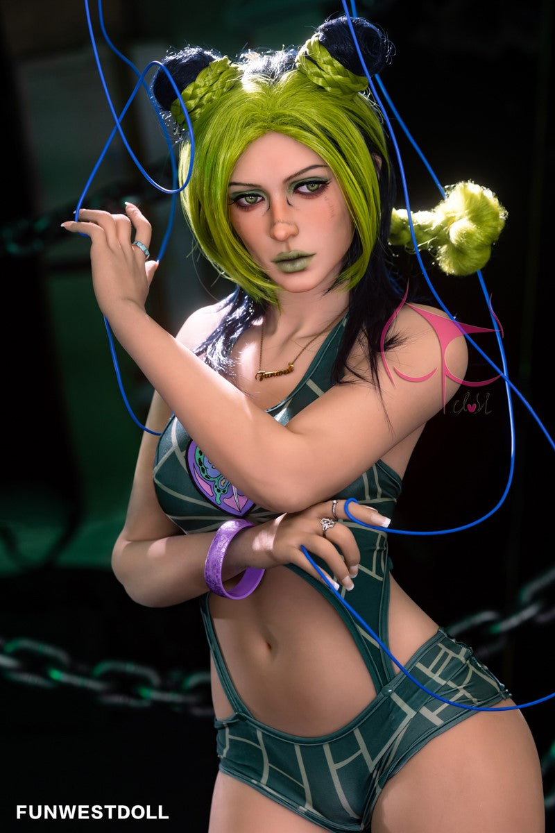 Jolyne poupée sexuelle (FunWest Doll 159cm A-Cup # 033 TPE)
