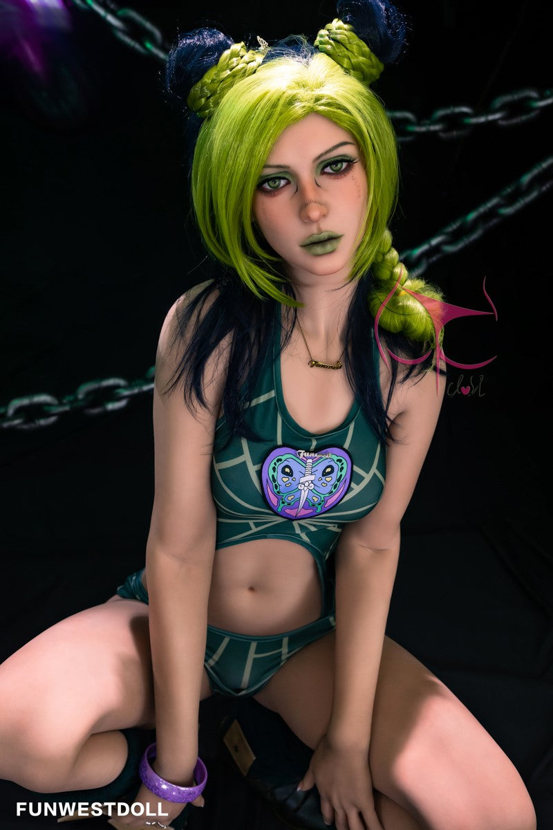 Jolyne poupée sexuelle (FunWest Doll 159cm A-Cup # 033 TPE)