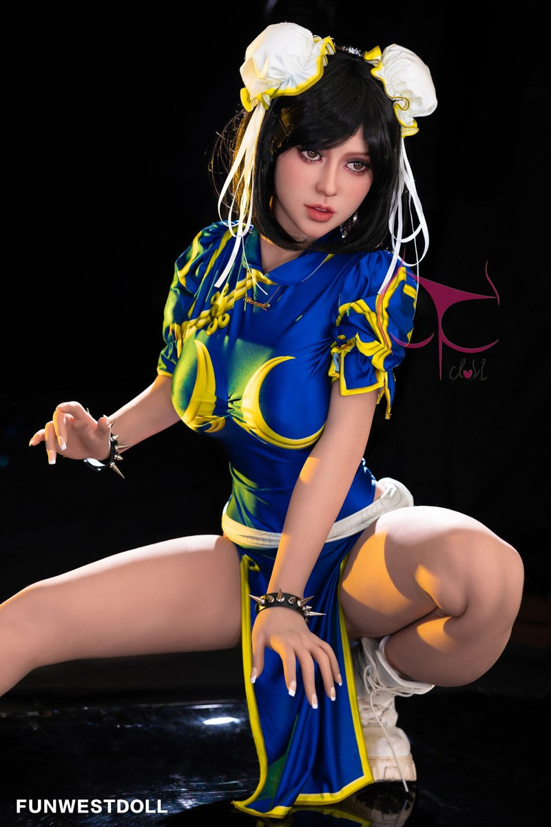 Chun Li Sex doll (FunWest Doll 155cm F-cup #032 TPE)