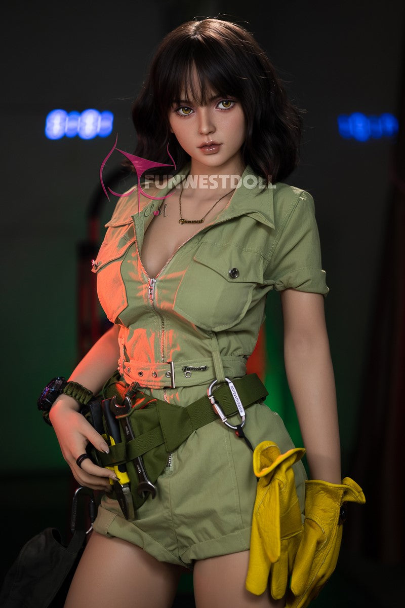 Lily bambola del sesso (FunWest Doll Coppa F da 162 cm n. 036 TPE)