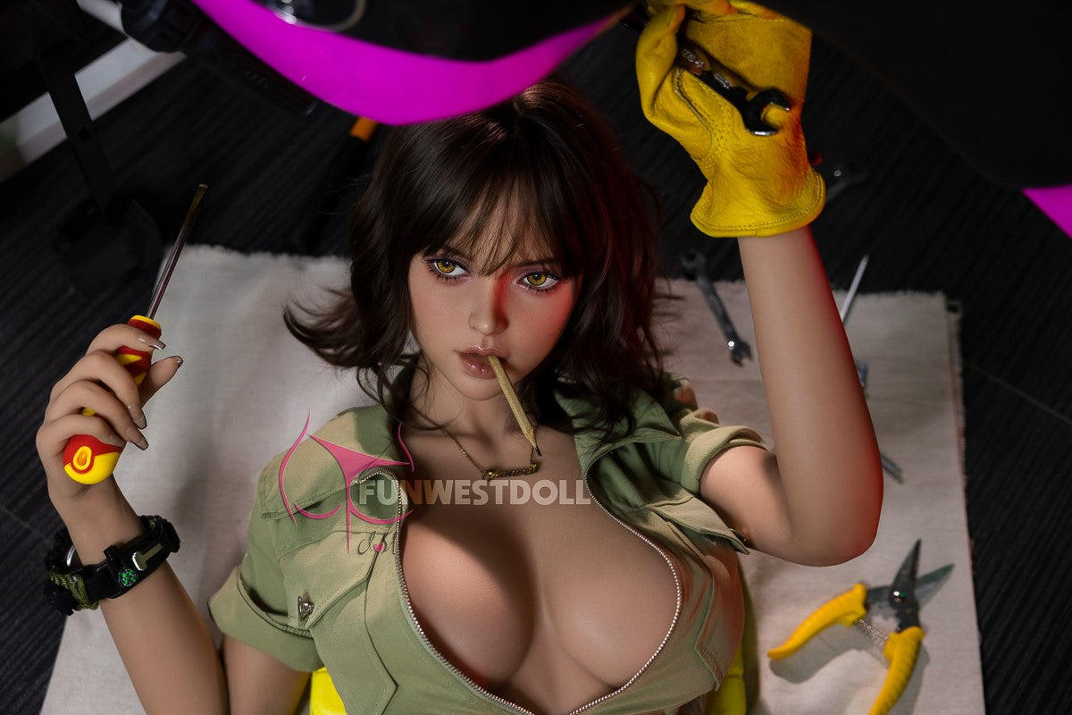 Lily bambola del sesso (FunWest Doll Coppa F da 162 cm n. 036 TPE)