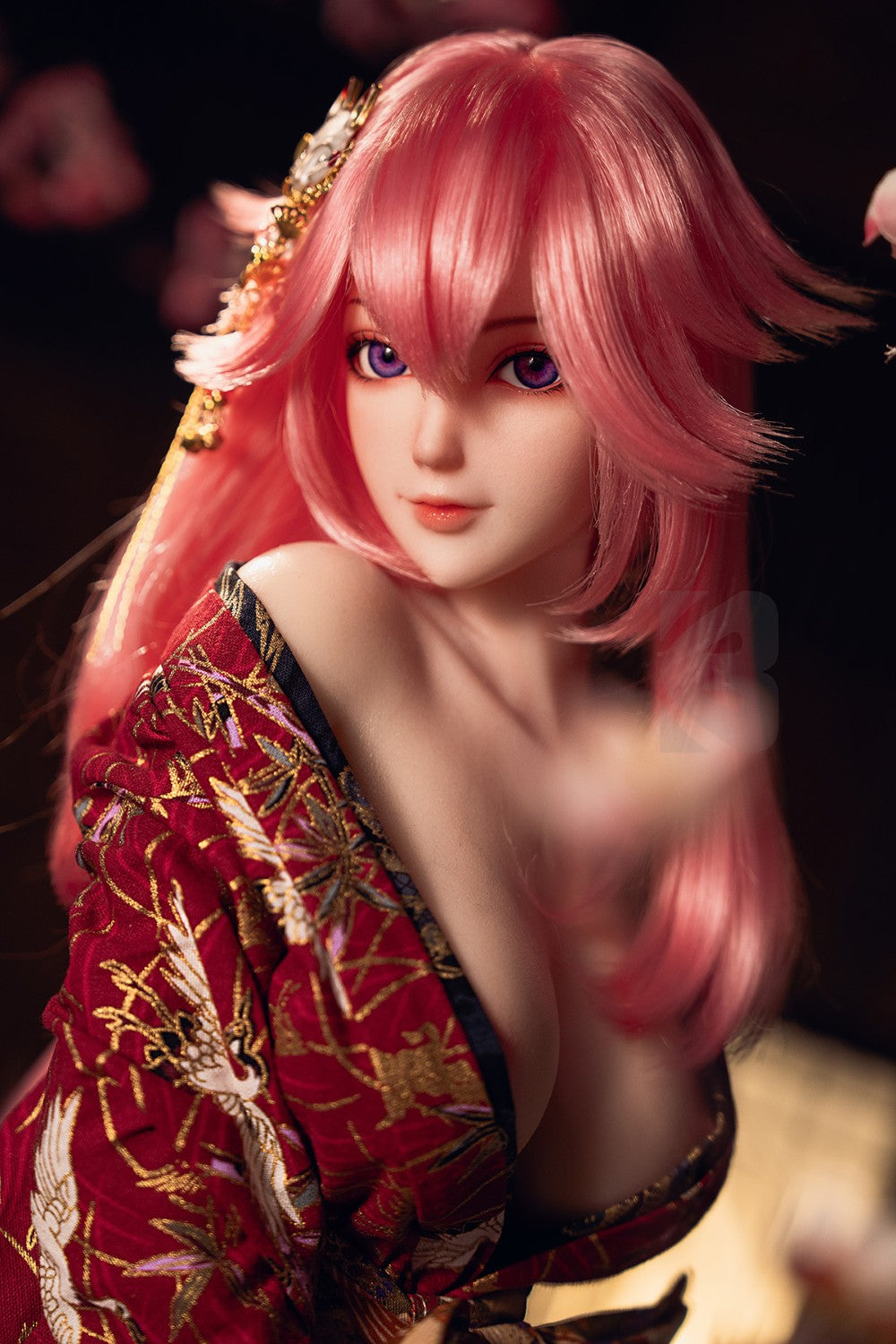 Yae Miko poupée sexuelle (BC-Doll 76 cm (E-Cup G01A Silicone)