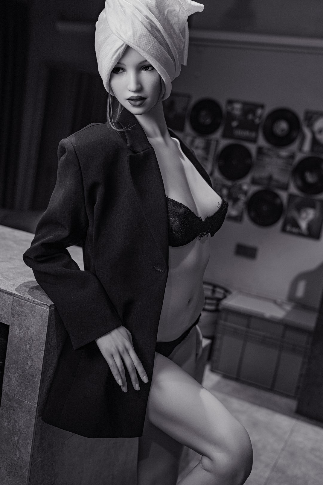 Jennifer bambola del sesso (Zelex 175 cm Coppa E GE49MJ Silicone)