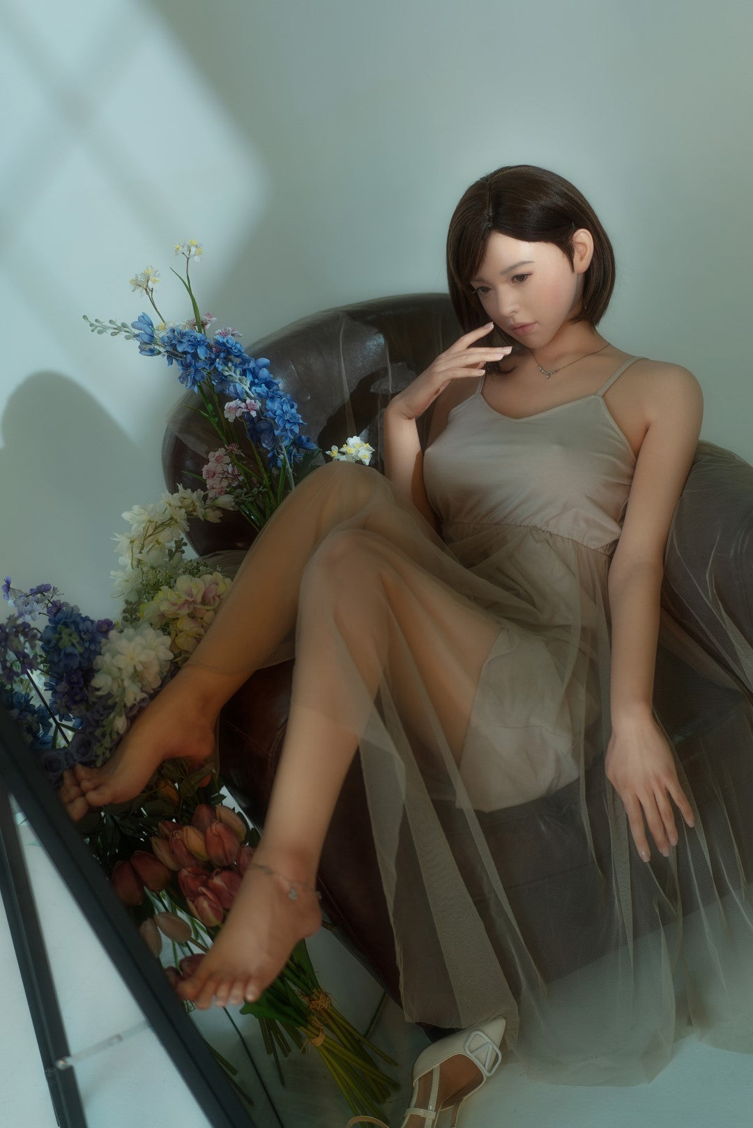 Lisa poupée sexuelle (Zelex 170 cm Bonnet C GE124-1 Silicone)