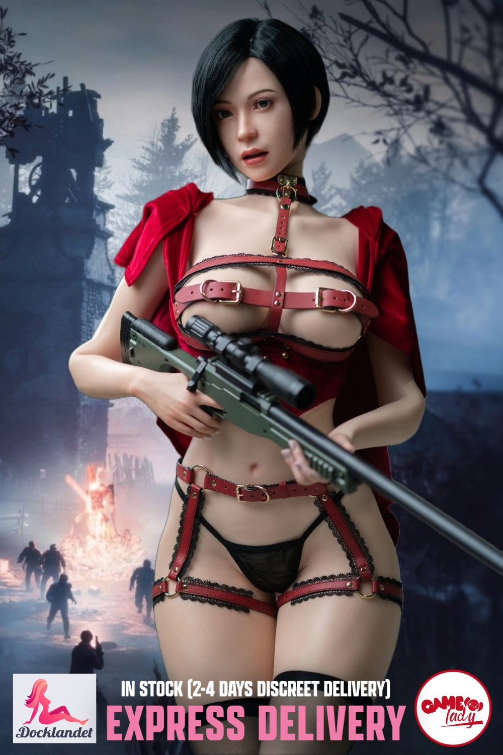 Ada Wong poupée sexuelle (Game Lady 171 cm (G-Cup No.21 Silicone)