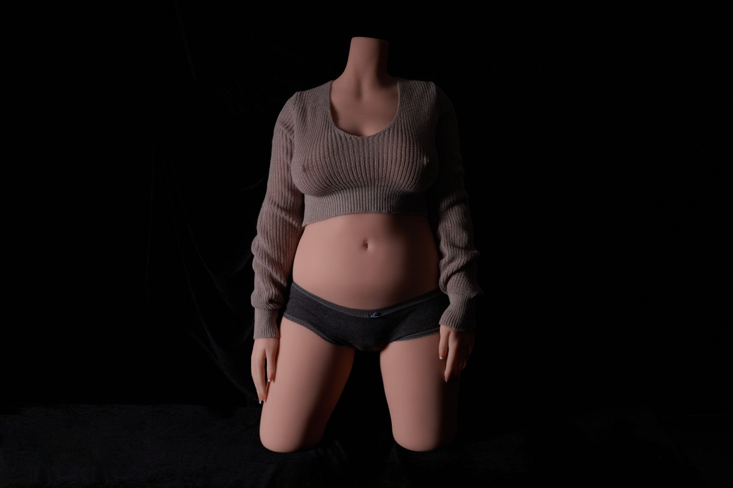 Torse ondulé poupée sexuelle (Climax Doll Classic 88cm F-Kupa TPE)