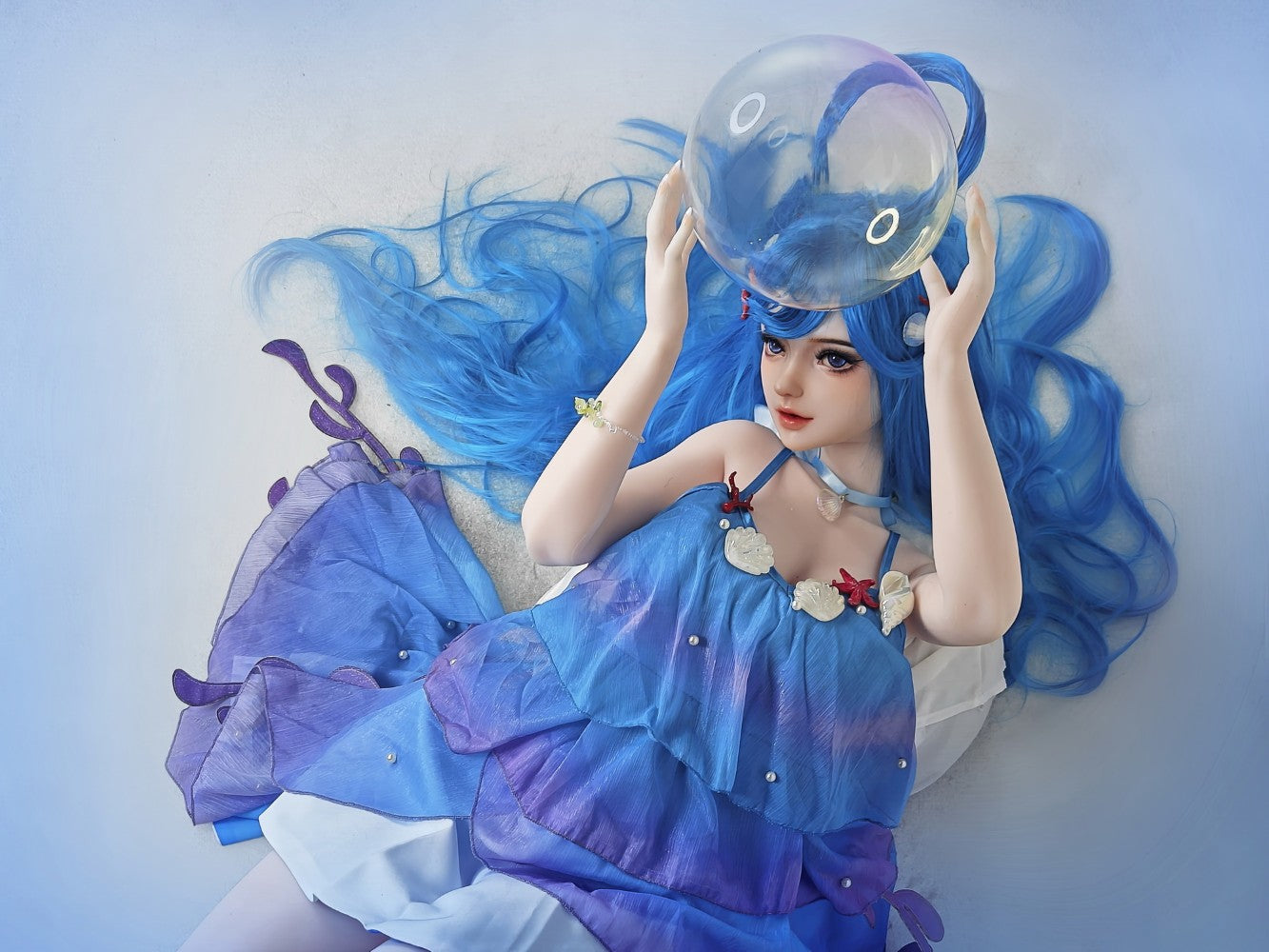 Doria bambola del sesso (Elsa Babe 140 cm RAD048 Silicone)