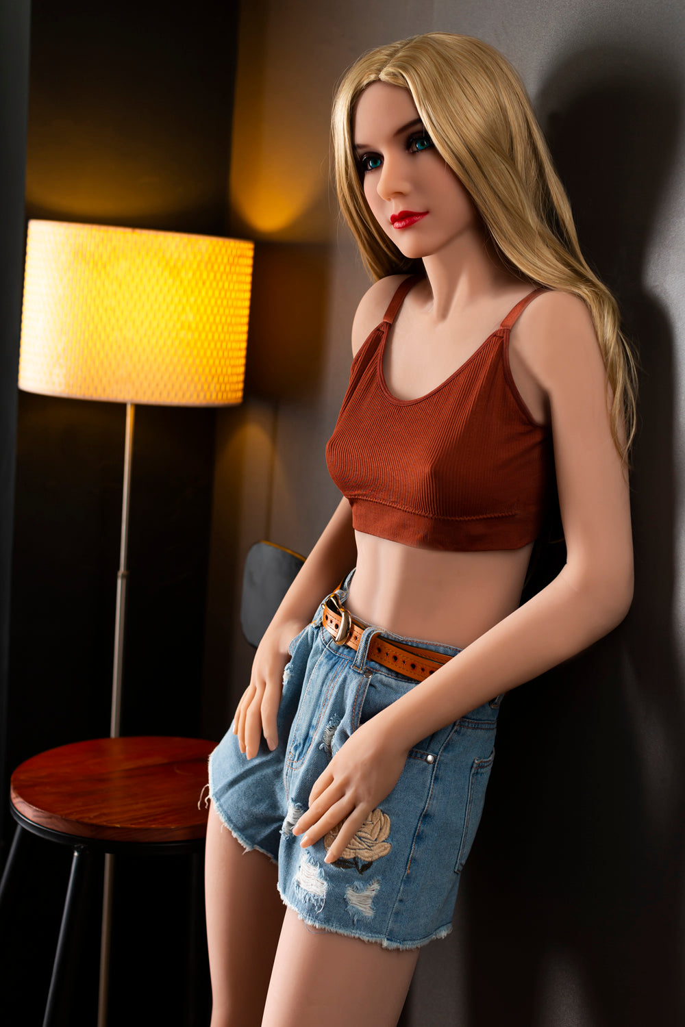 Audrey bambola del sesso (HRDoll 166 cm Coppa A #16 TPE)