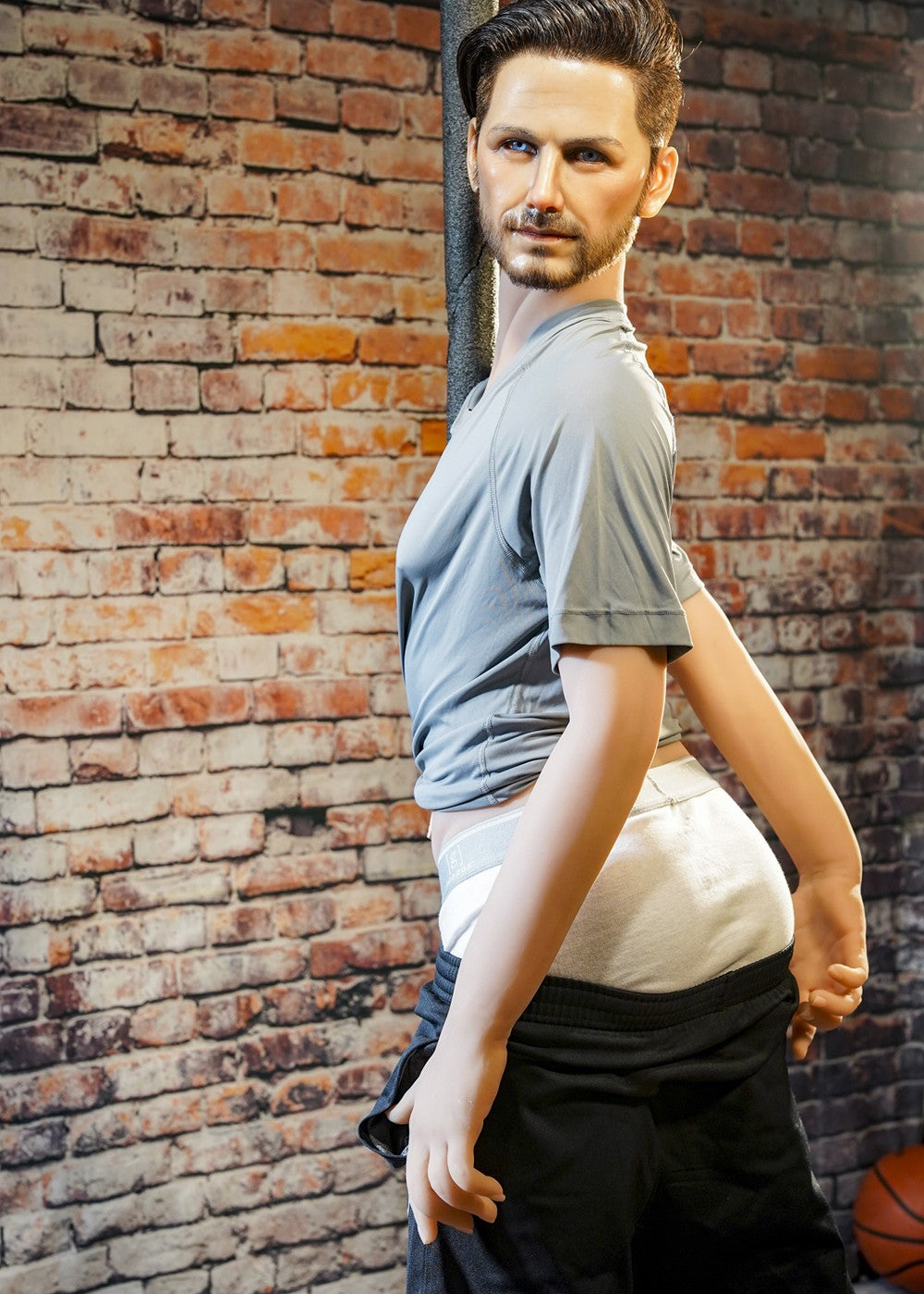 David bambola del sesso maschile (HRDoll 167 cm #49 TPE+silicone)